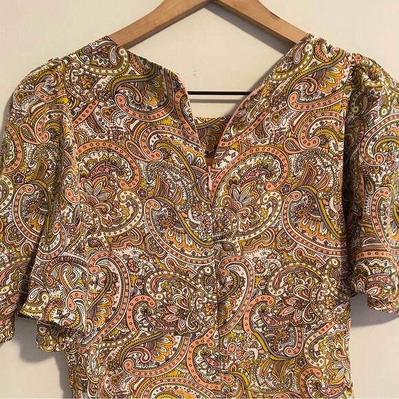 ESSENTIEL ANTWERP Silk Pink Floral Mini Dress 36 XS/S - Picture 12 of 12